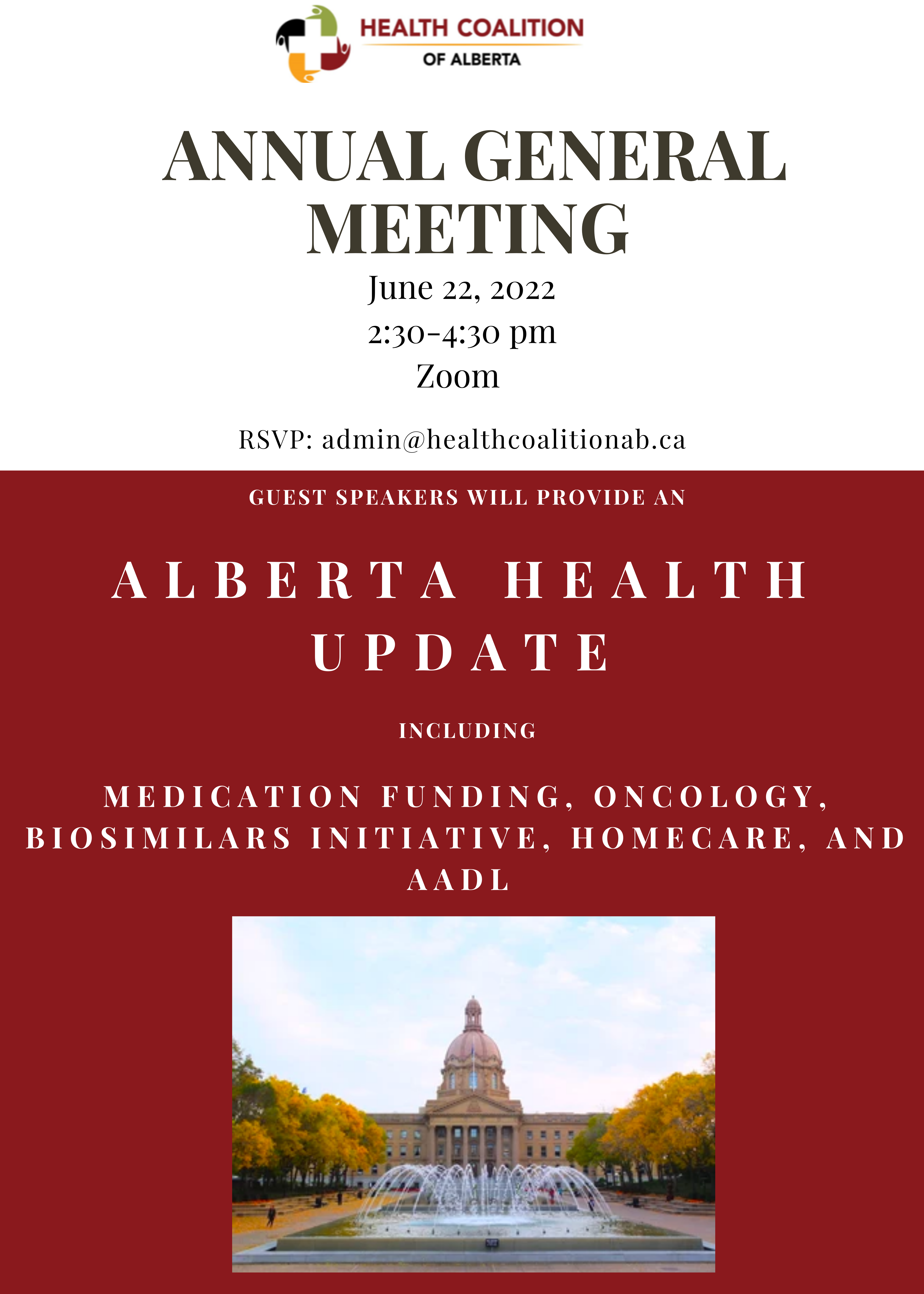 HCA AGM 2022 Poster